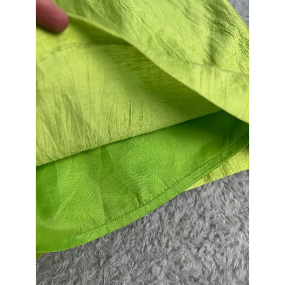 Tracy Reese Jasmine Green Peplum Bustier Dress NWT Size 6 Linen Blend Womens - Picture 11 of 16